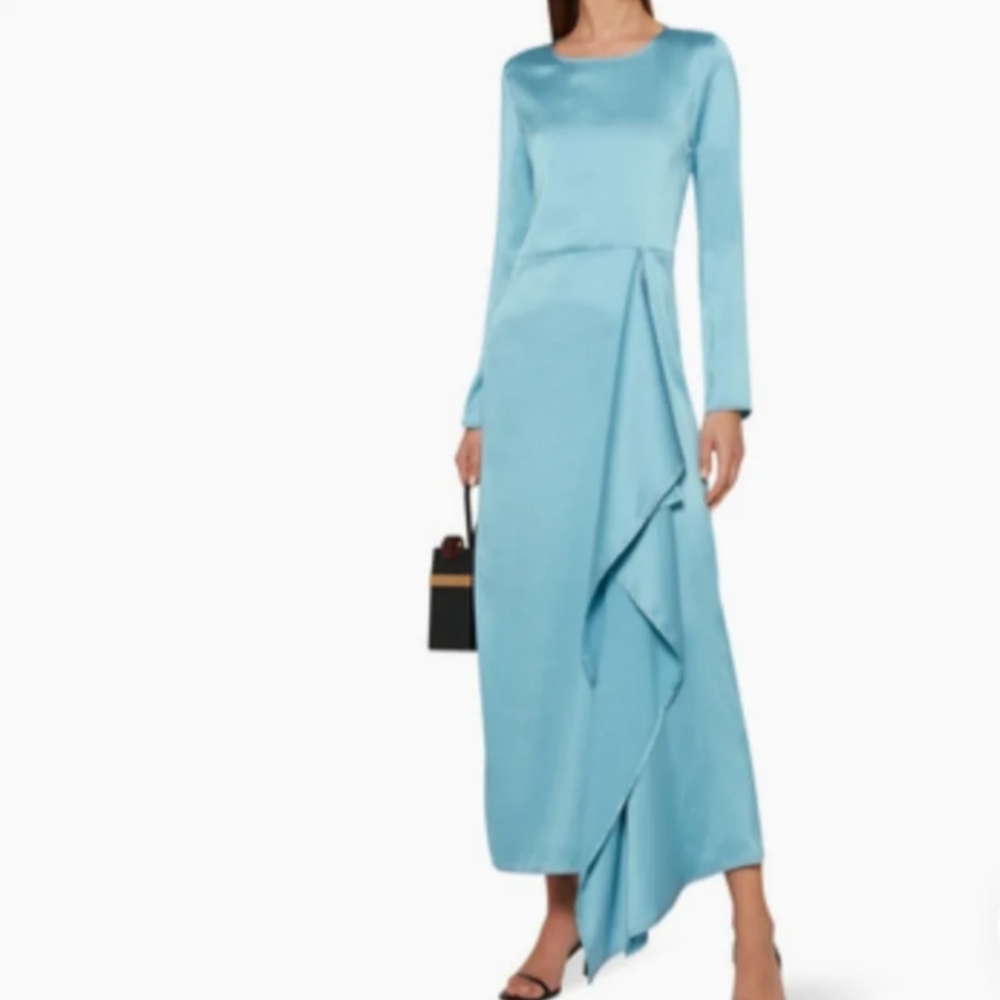 Stine Goya Hudson Delphinium light blue gown dress xs NWT $420